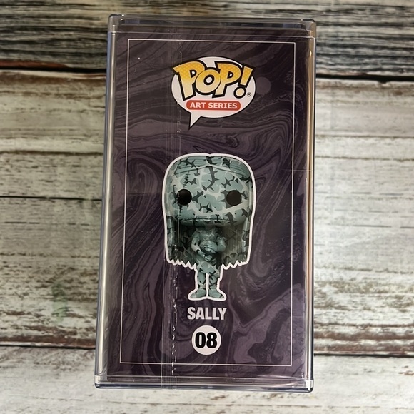 Disney Sally Funko Pop Art Series (08) Nightmare Before Christmas 3” - Picture 8 of 8